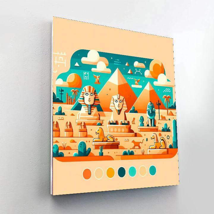 Journey Through Ancient Egypt Paint By Number