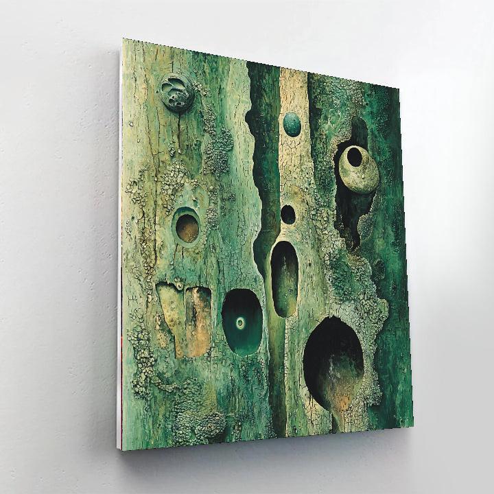 Max Ernst Inspired Enchanted Symbiosis  Paint By Numbers Art