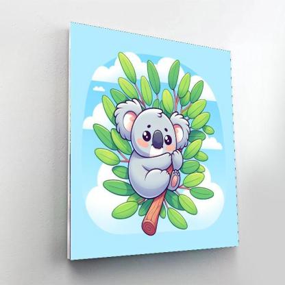 Adorable Koala Paint By Number