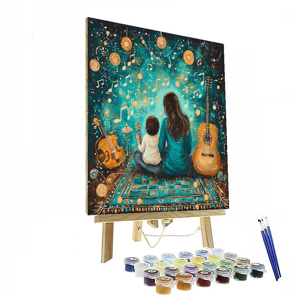 Motherhood's Symphony Painting Number Kit
