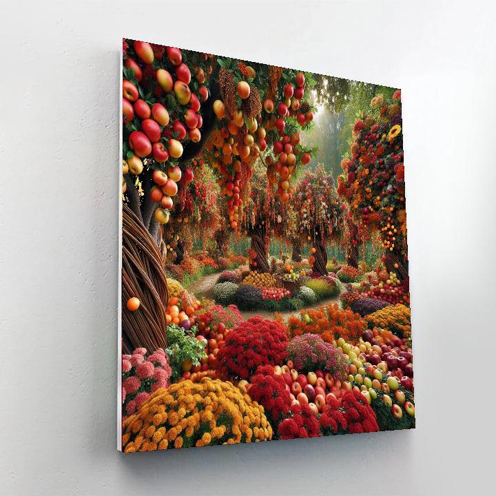 Floral Harvest Festival Paint By Number