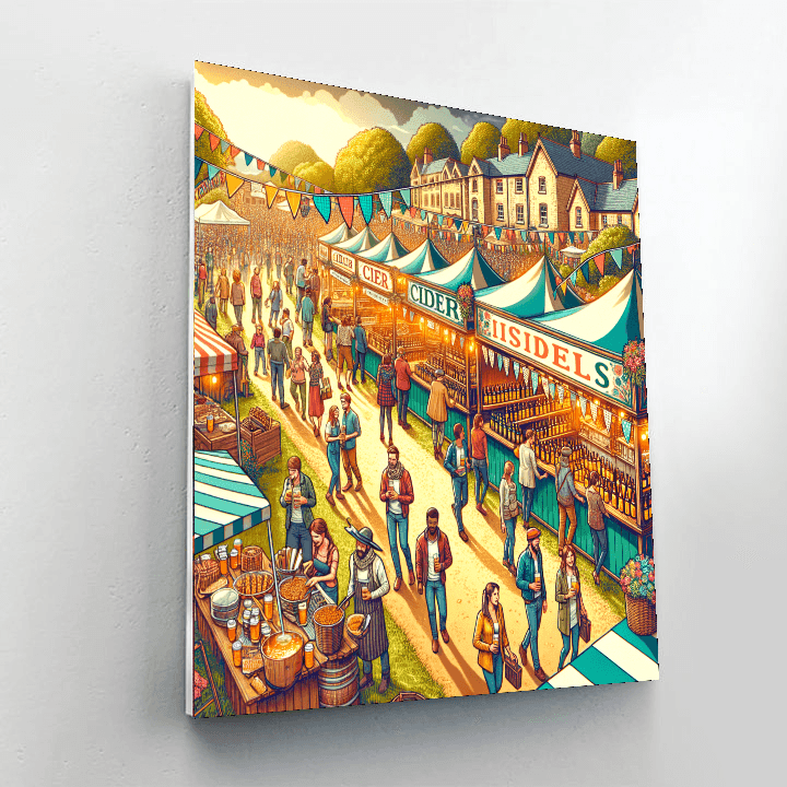 Cider Festival - England Numbered Painting Kits