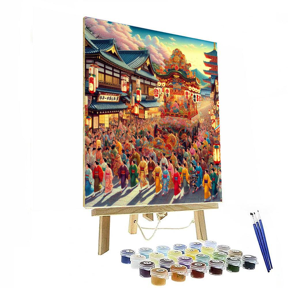Matsuri Festival - Japan Numbered Painting Kits