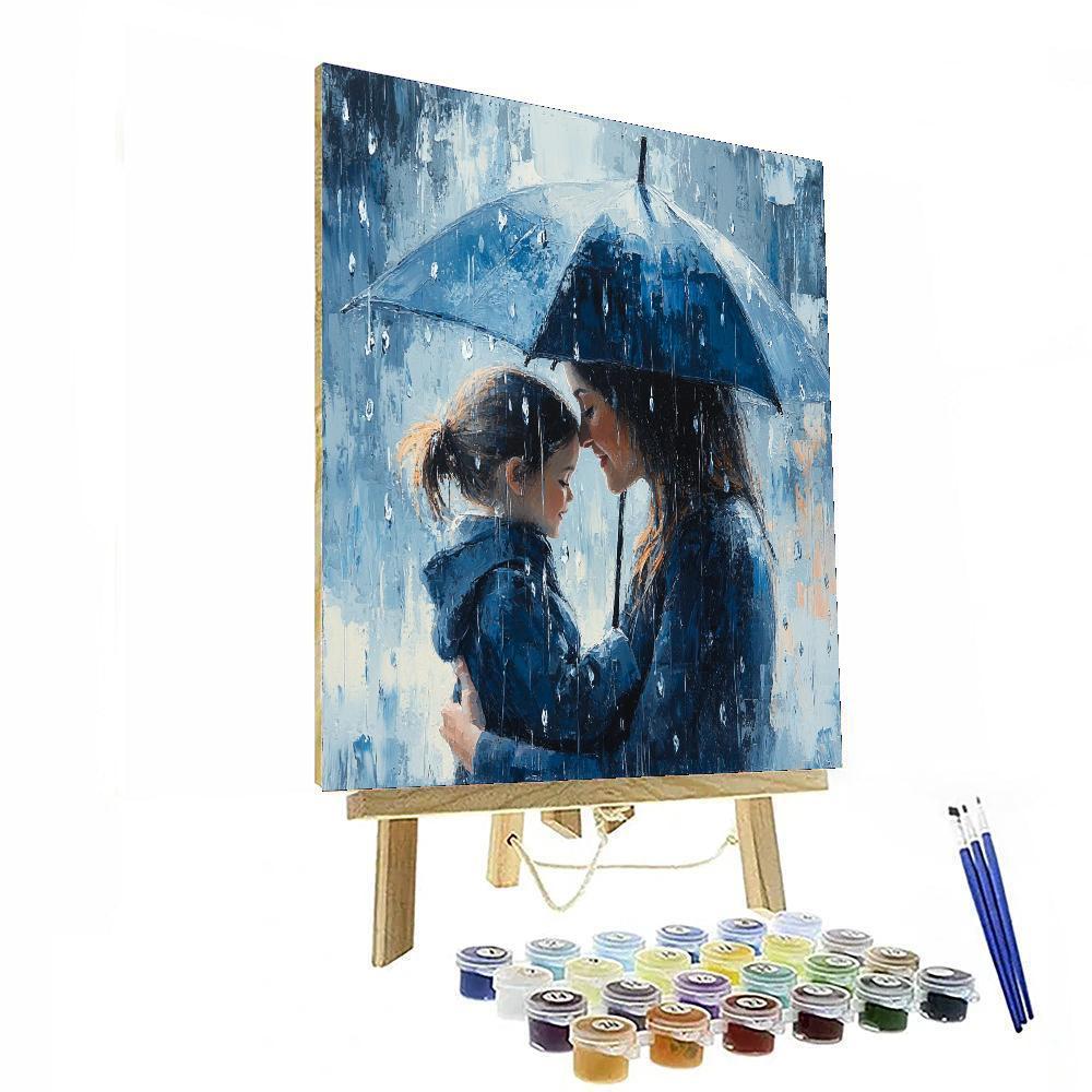 Love's Embrace Painting Number Kit