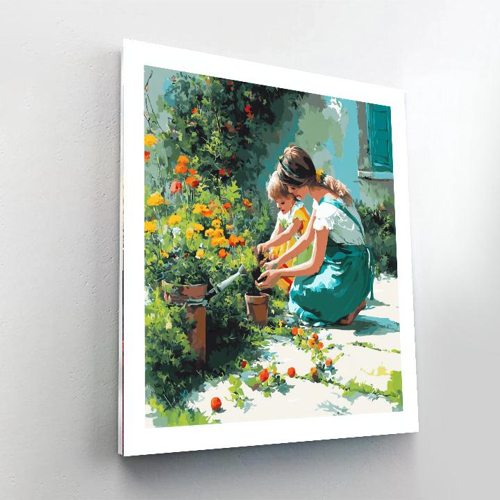 Joy In The Garden Paint By Color