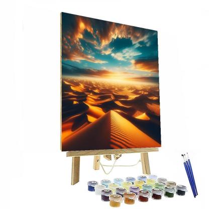 Desert Dunes Adventure Number Painting