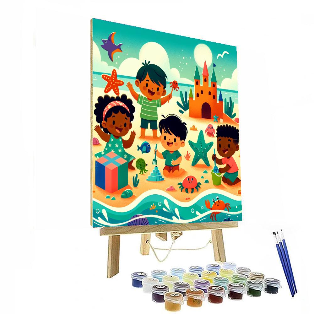 Sandy Shore Shenanigans Paint By Color
