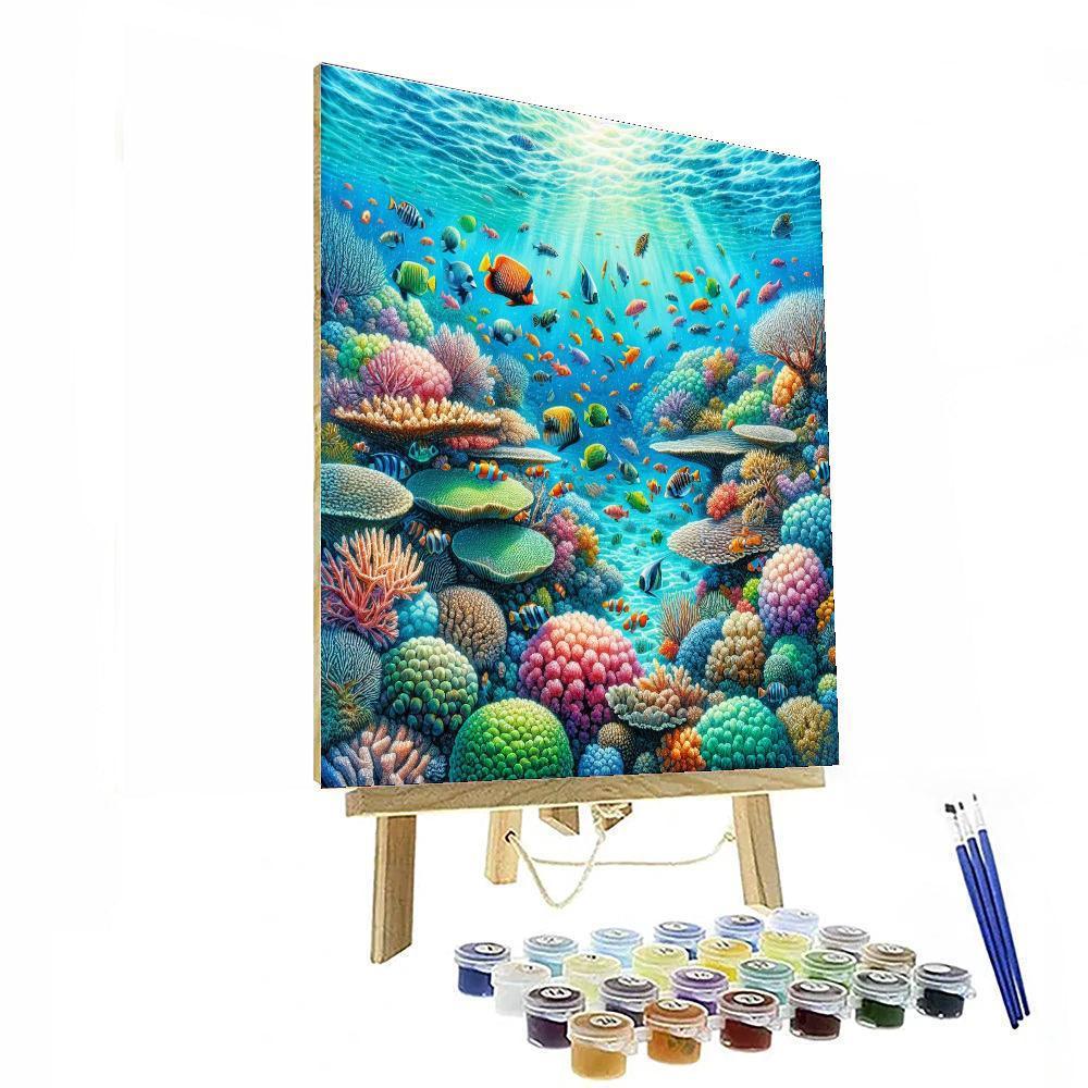 Coral Reef Odyssey Numbered Painting Kits