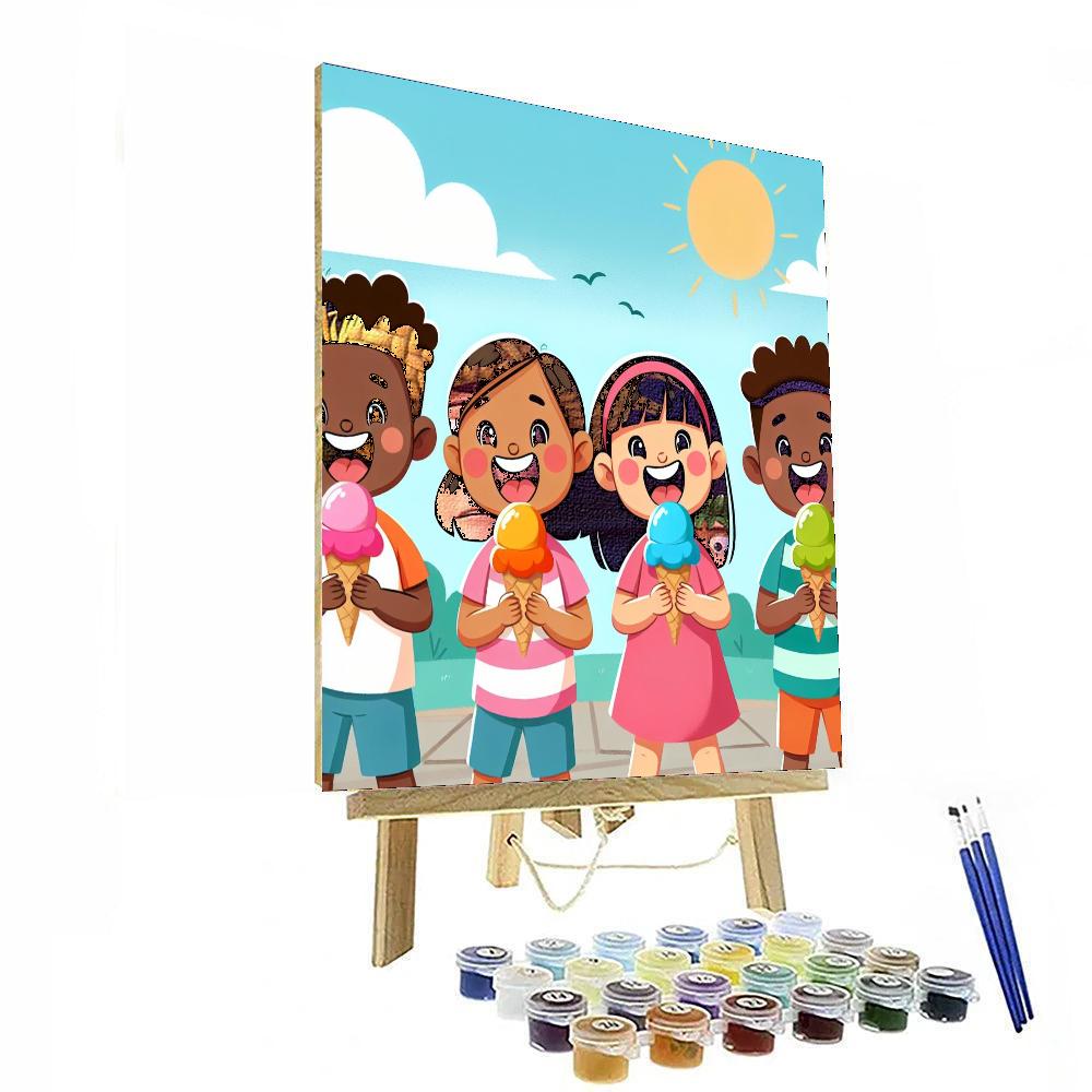 Ice Cream Delight Paint By Color