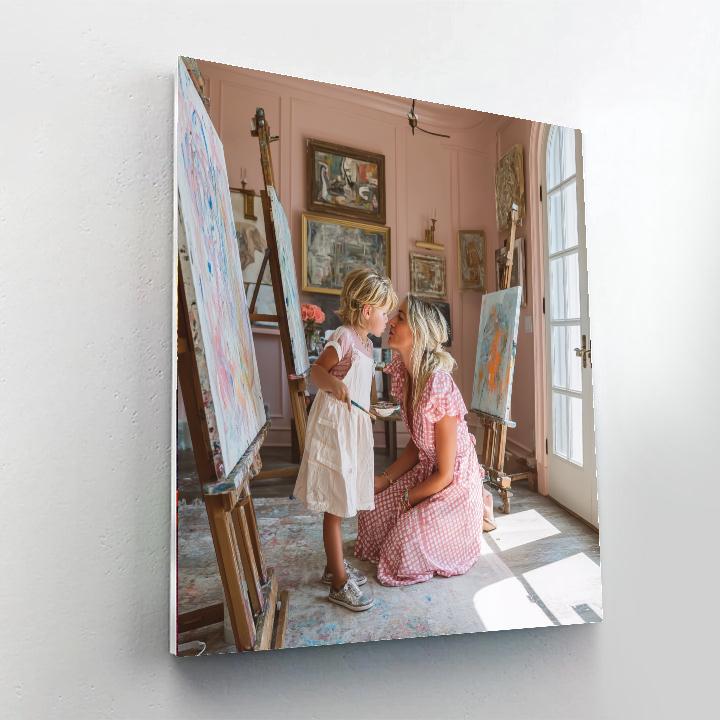 Sweet Afternoon Canvas Paint By Color