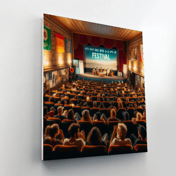 Kraków Film Festival - Poland Number Painting