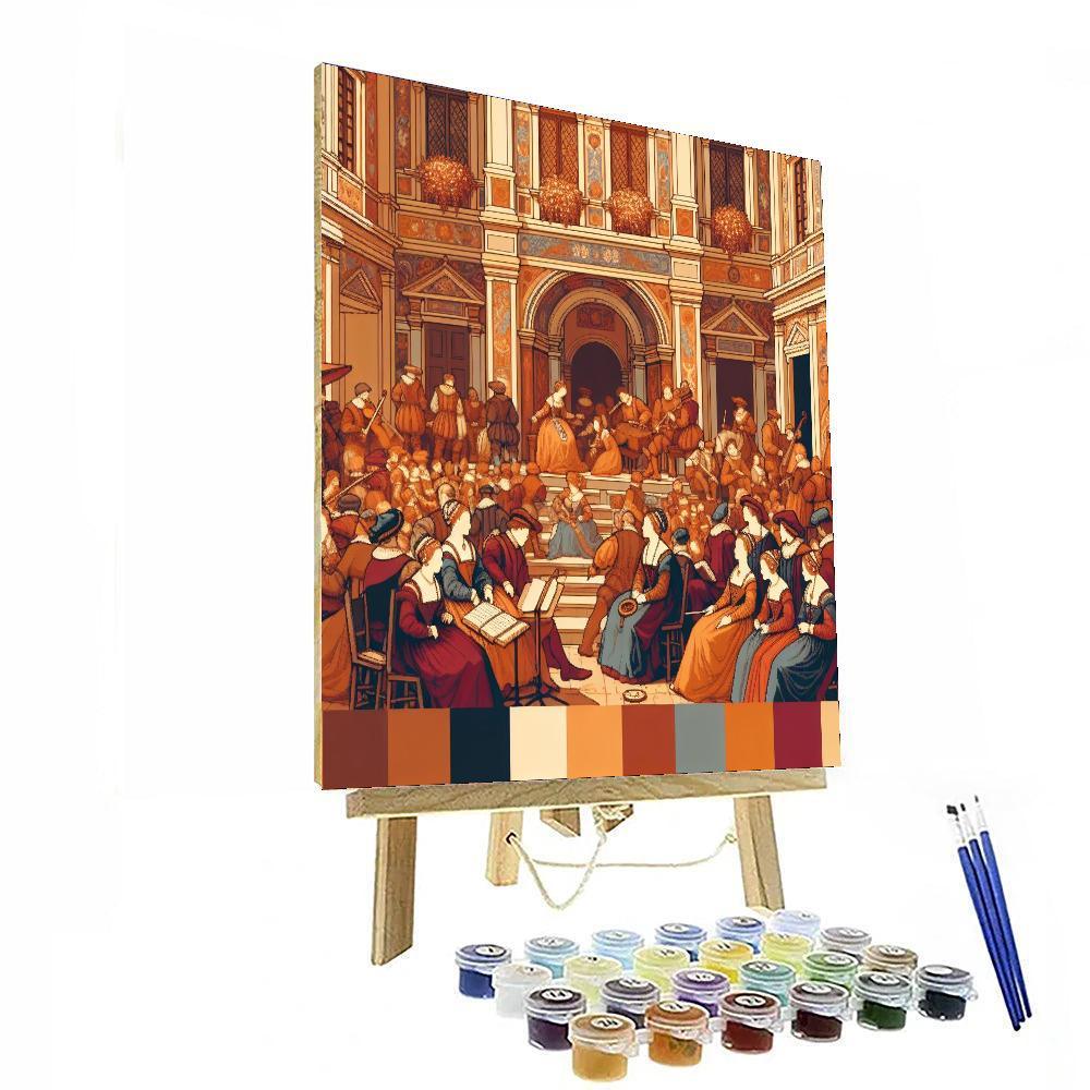 Renaissance Festivity Painting By Numbers Kit