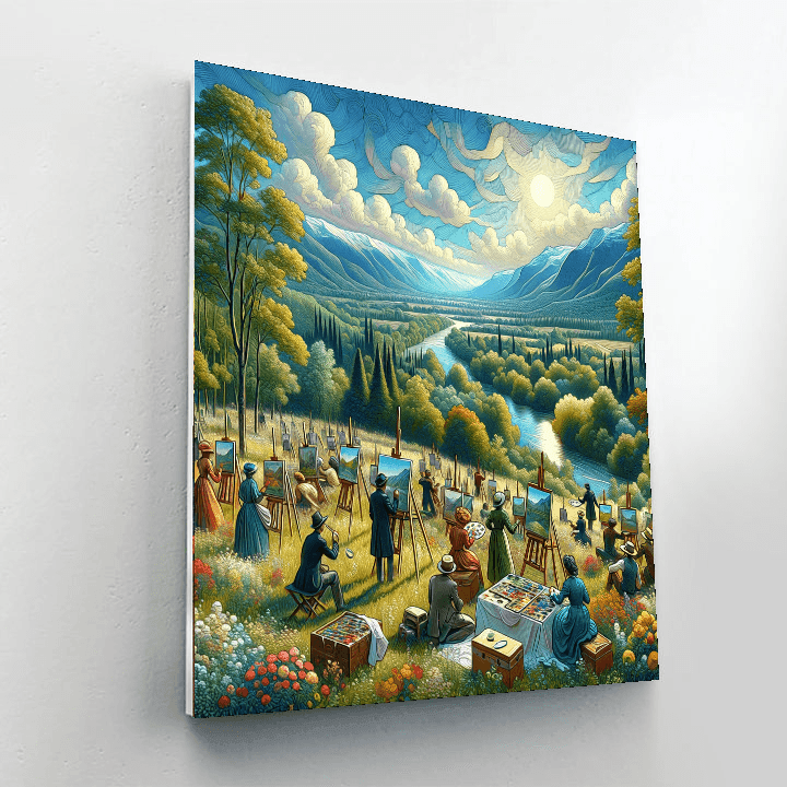 Plein Air Festival Painting By Numbers Kit