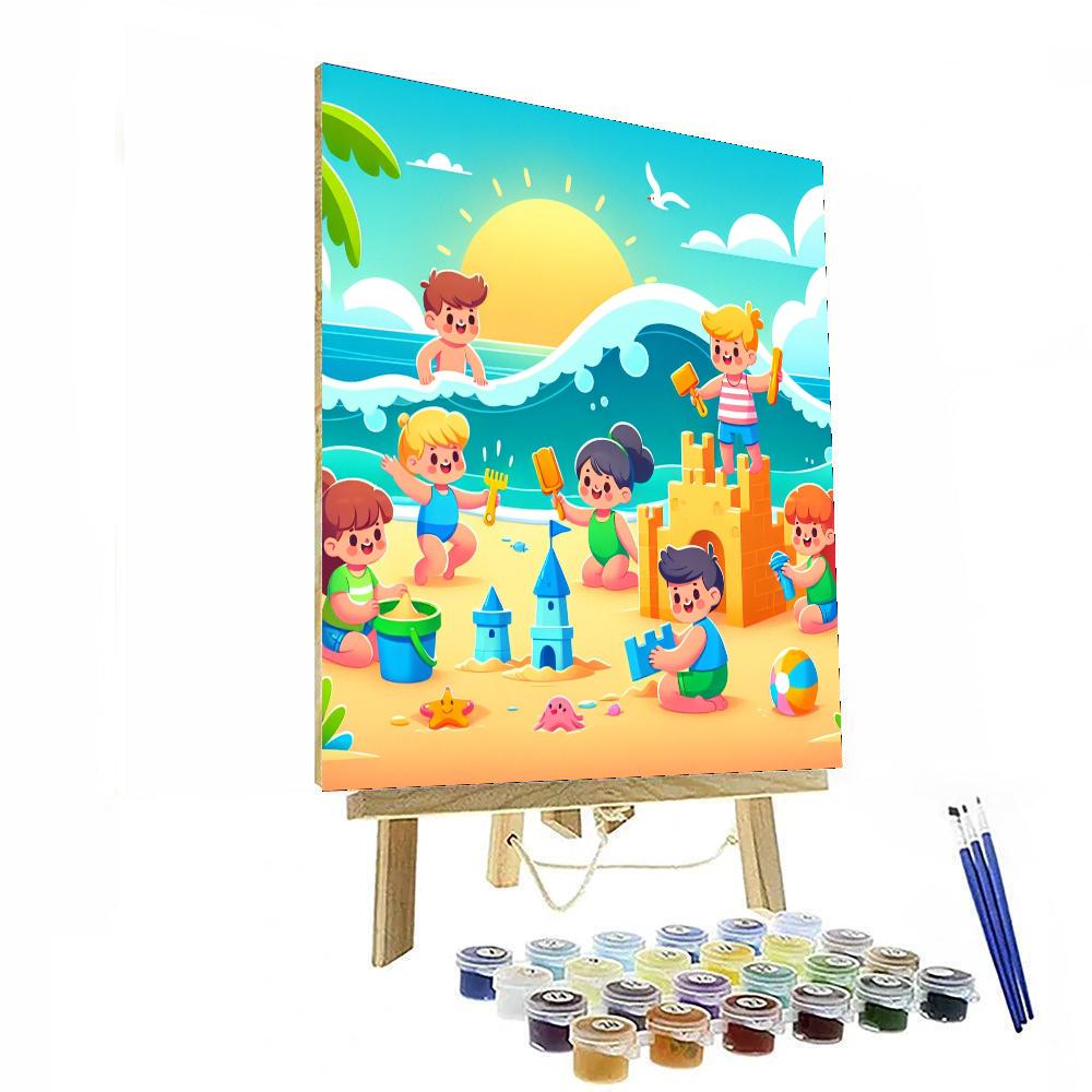 Sunny Island Escape DIY Paint By Numbers
