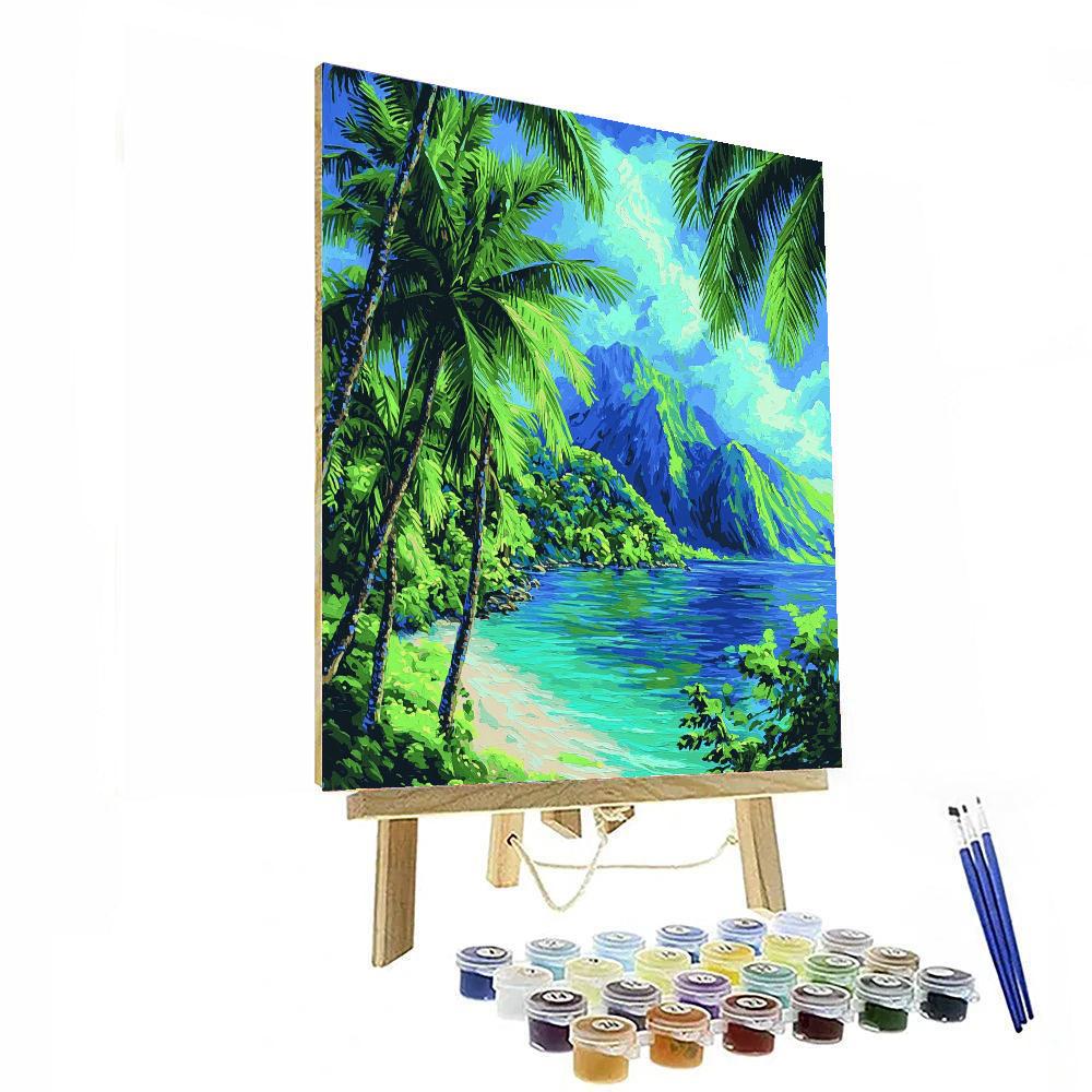 Paul Gauguin Inspired Tropical Island Reverie  Paint By Numbers
