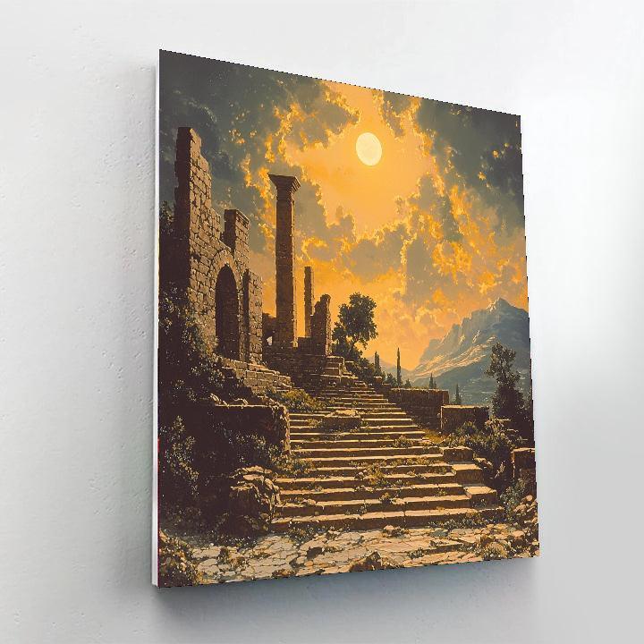 John William Waterhouse Inspired Ancient Dreams  Paint By Numbers