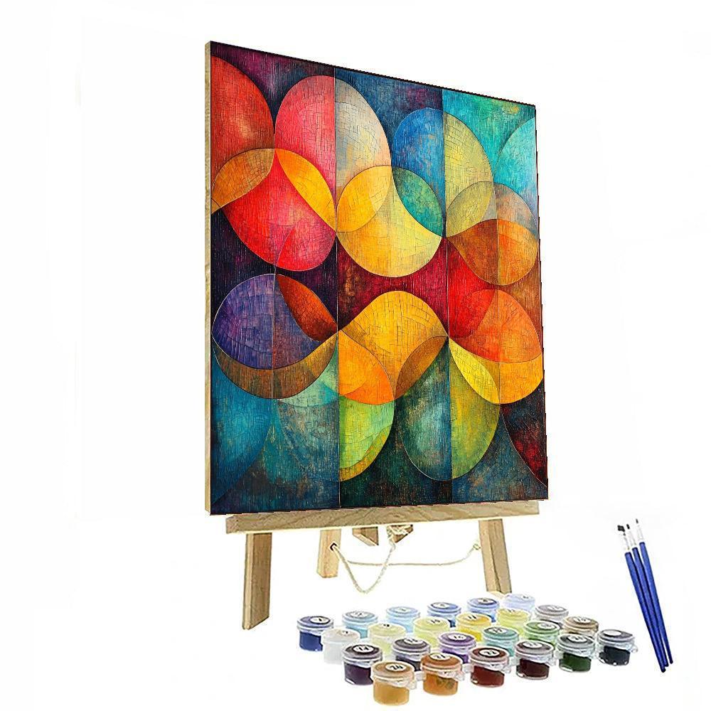 Paul Klee Inspired Dances Of Color  Paint By Numbers