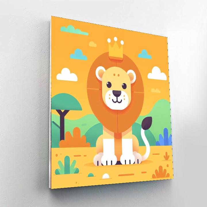 Lion King Kingdom Paint By Numbers