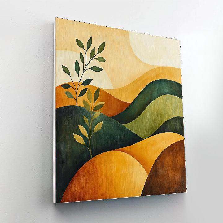 Paul Klee Inspired Nature's Echoes  Paint By Color