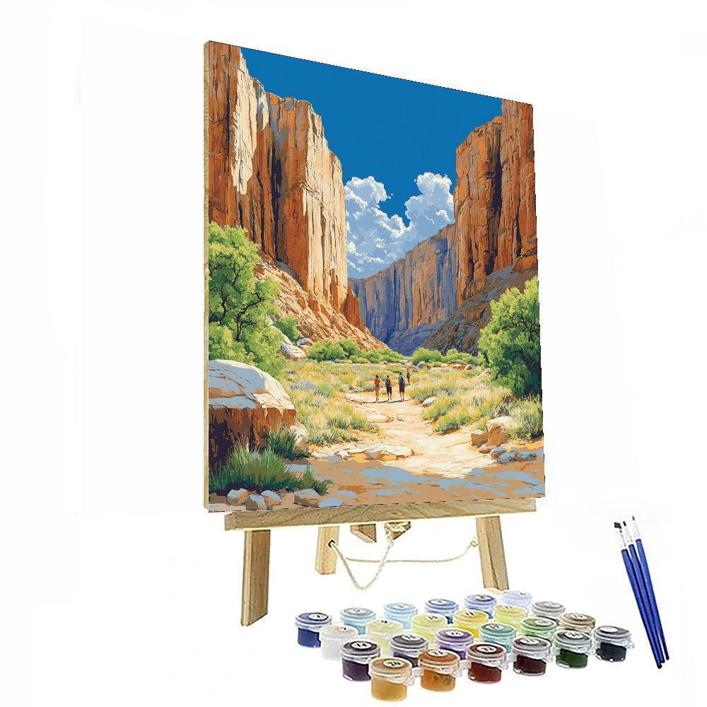 Red Rock Canyon - Las Vegas Paint By Number
