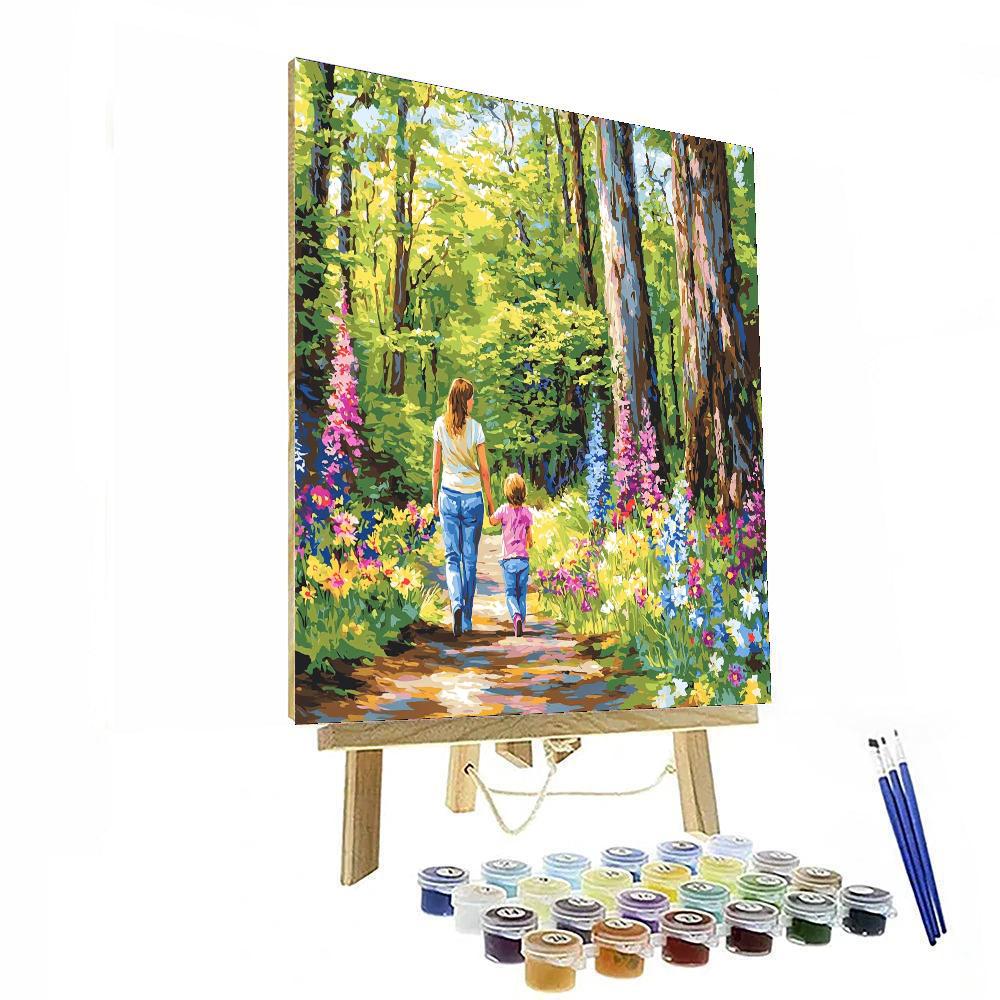 Exploring The Forest Together Paint By Number