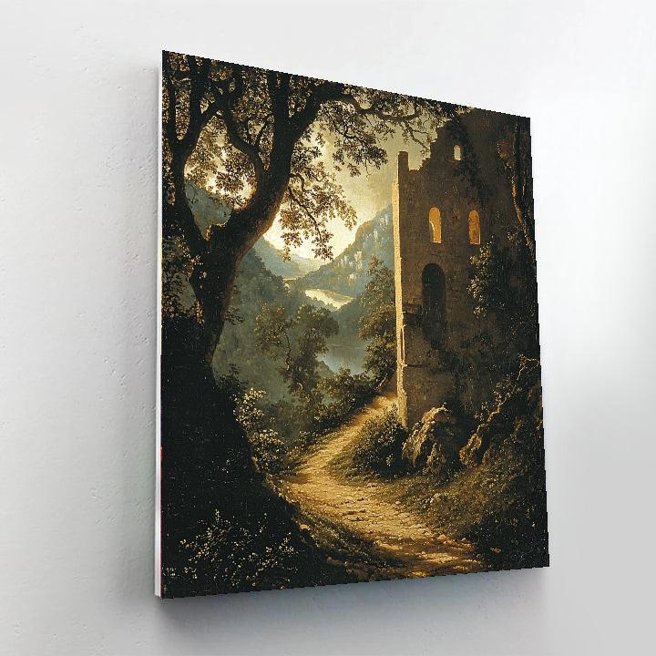 Caravaggio Inspired Veil Of Secrets  Paint By Numbers Art