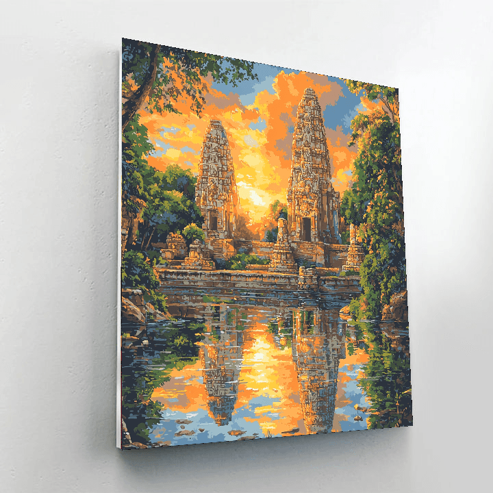 Angkor Wat - Siem Reap Numbered Painting Kits