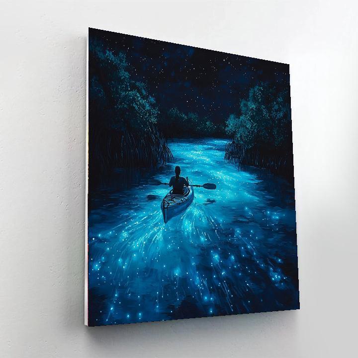 Bioluminescent Bay - Puerto Rico Paint By Number