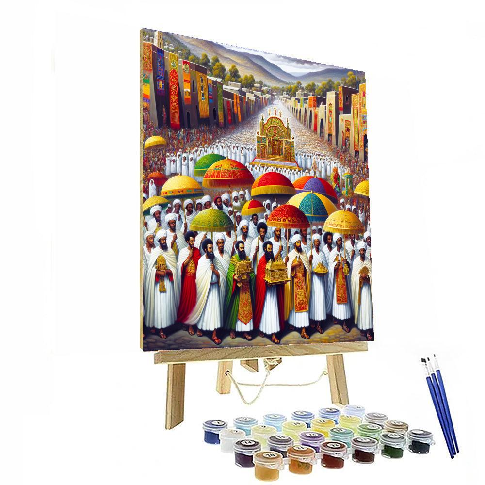 Timkat Festival - Lalibela Paint By Numbers Kits