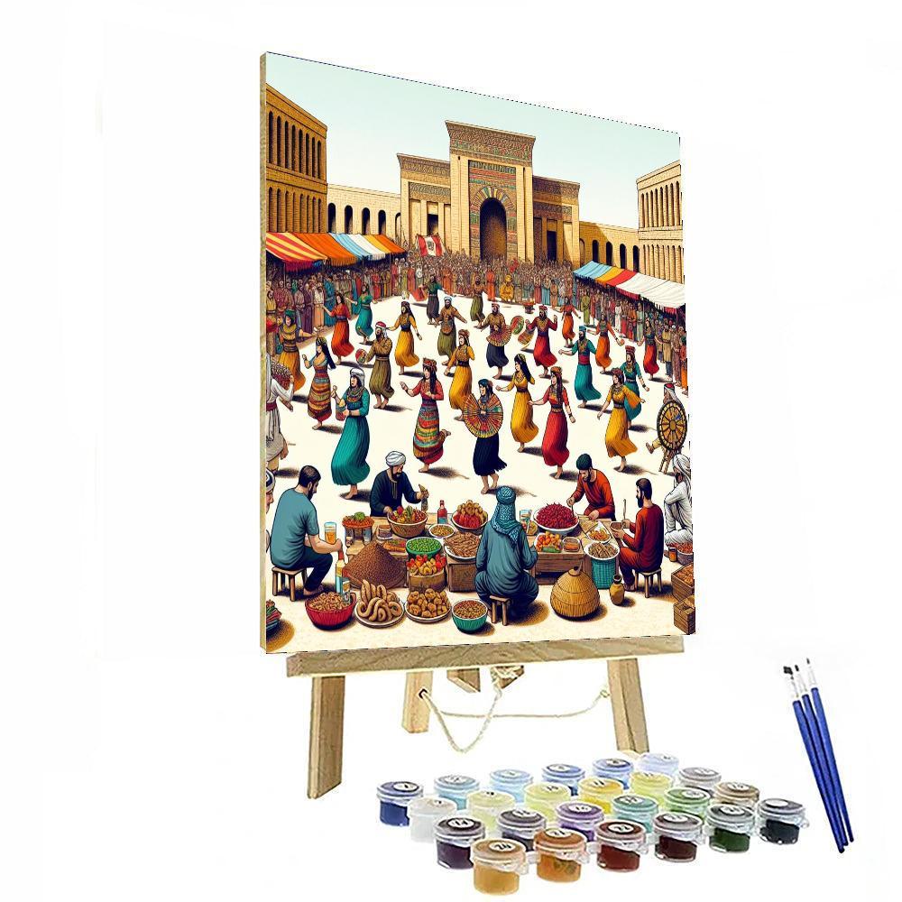 Kingdom Of Ashur Festival DIY Paint By Numbers