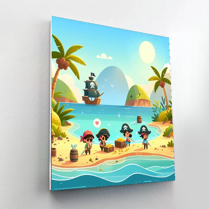 Pirate's Cove Expedition Number Painting