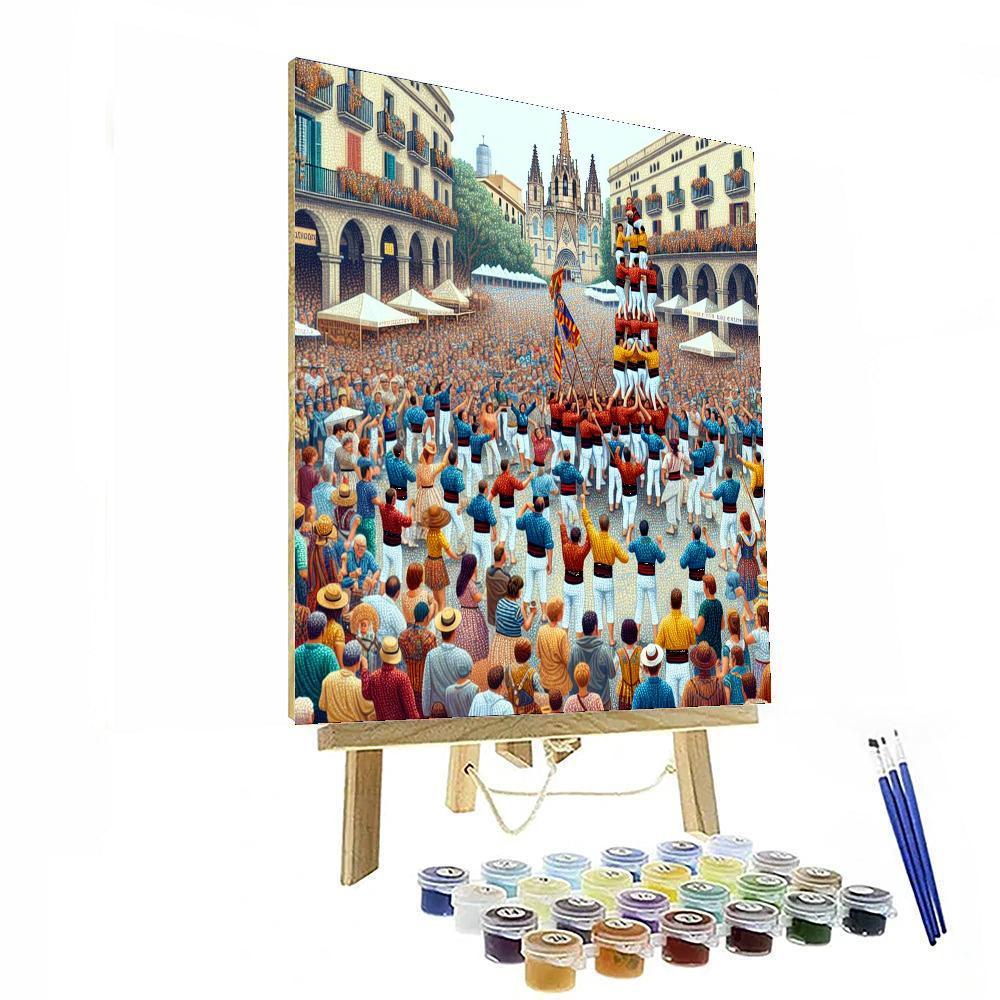 La Merce - Barcelona, Spain Paint By Numbers Kits