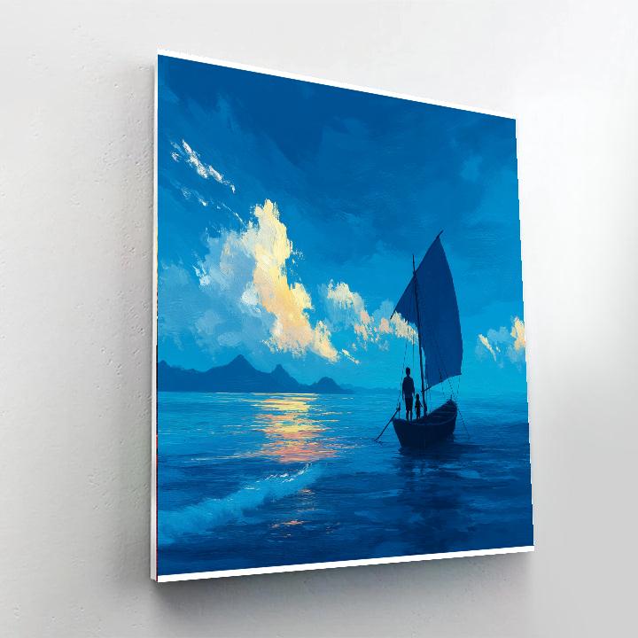 Sailing On Love's Waves Paint By Numbers Kits