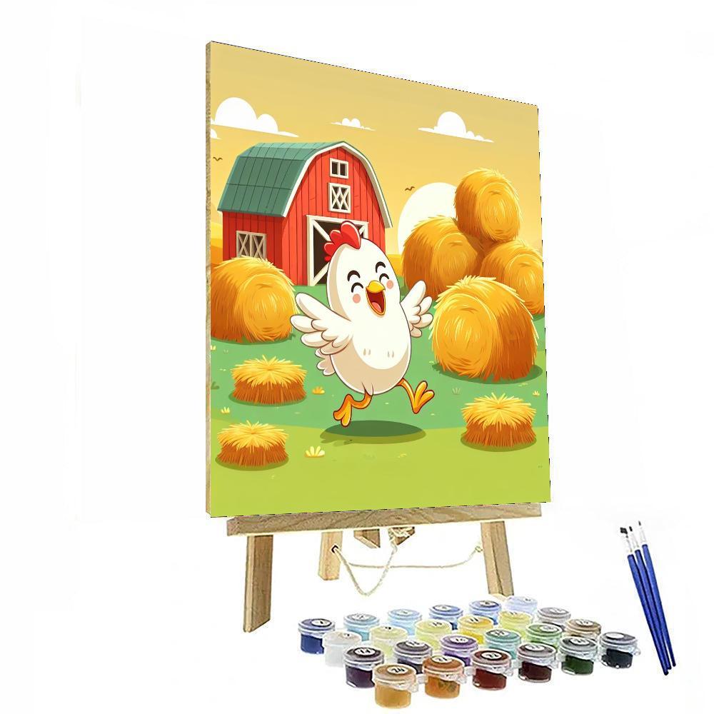 Chirpy Chick's Farmyard Frolic Paint By Number