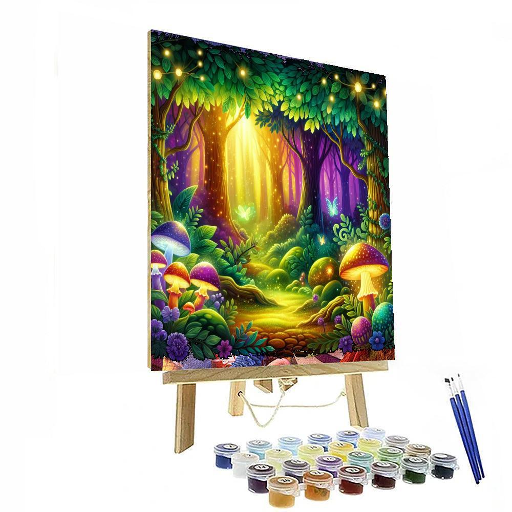 Enchanted Forest Realm - DIY Painting By Numbers Kit – Artistry Rack