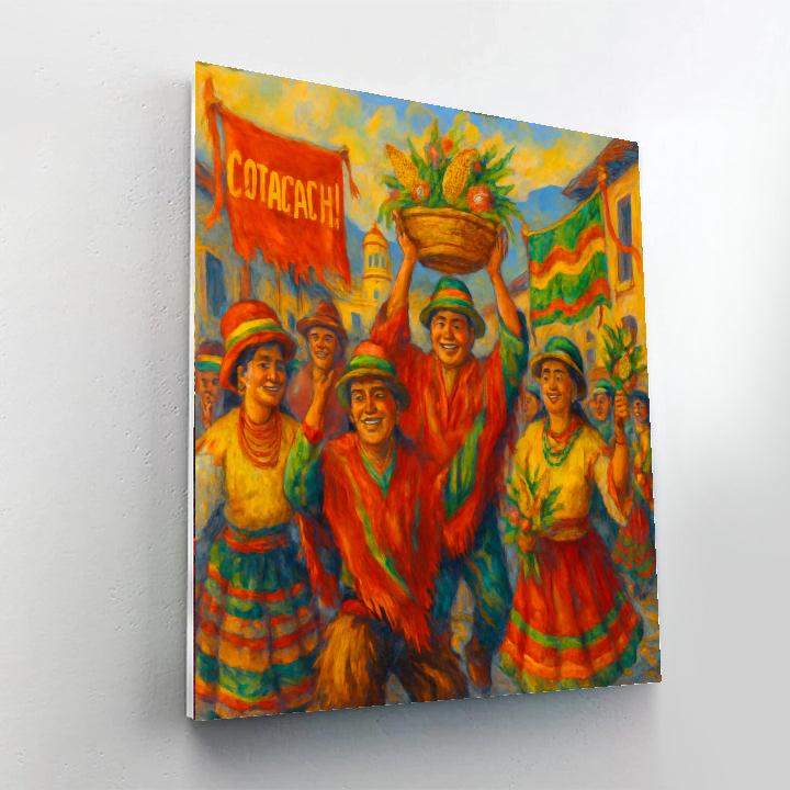 Inti Raymi - Ecuador Painting By Numbers Kit