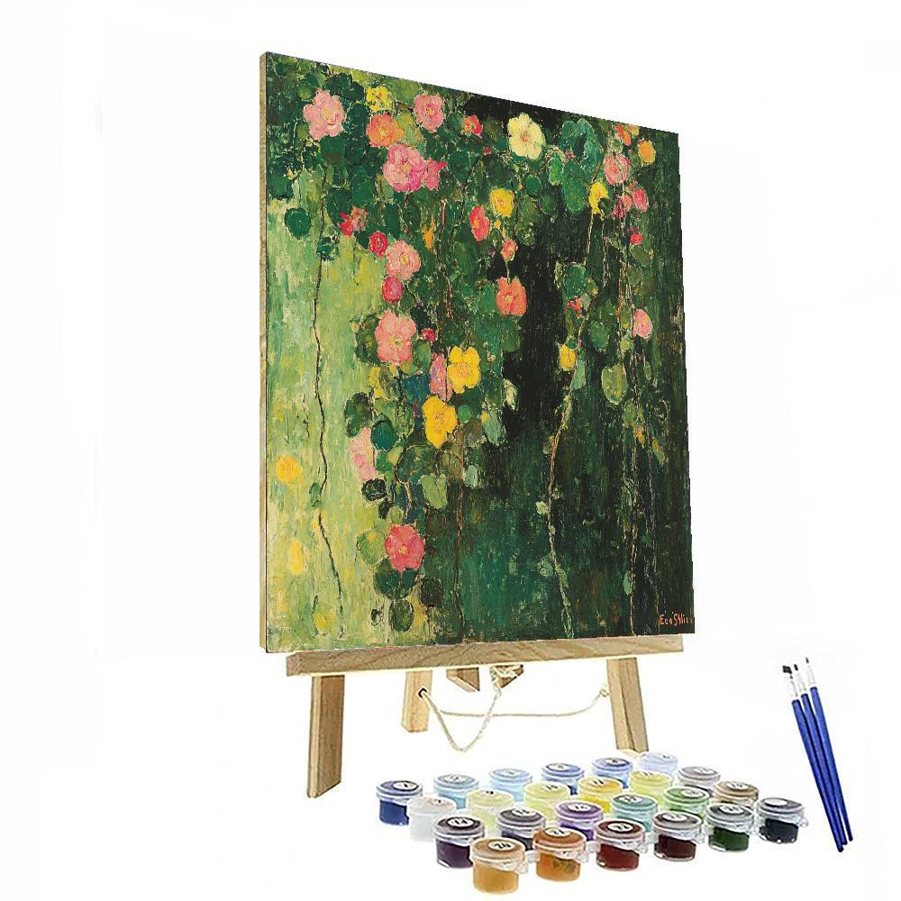 Egon Schiele Inspired Spring Symphony  Paint By Number