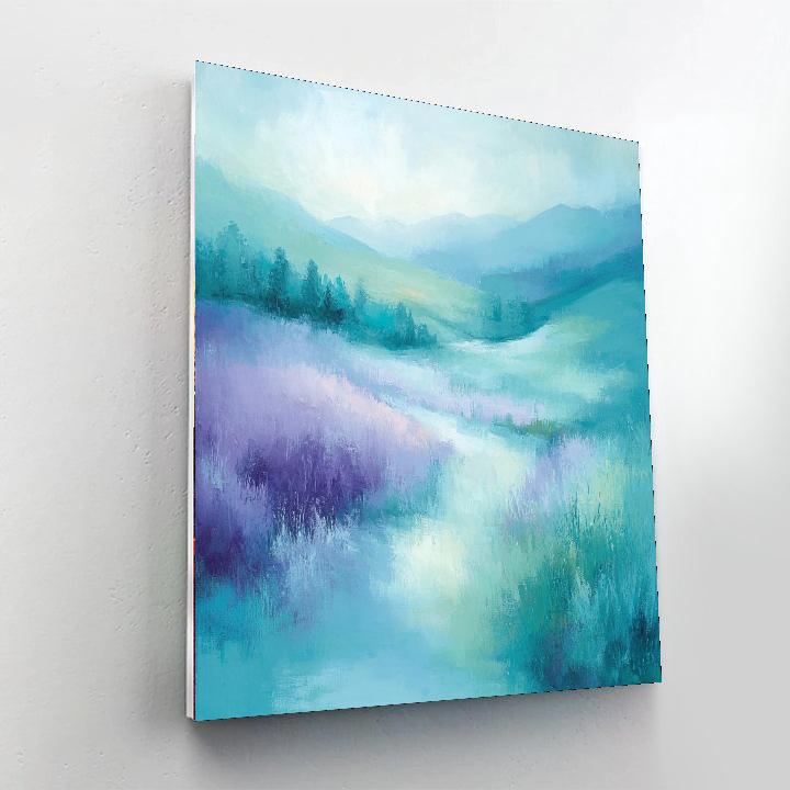 Paul Cézanne Inspired Dreamscape Illumination  Painting By Numbers Kit