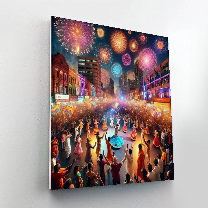 Durban Diwali Festival - South Africa Paint By Color