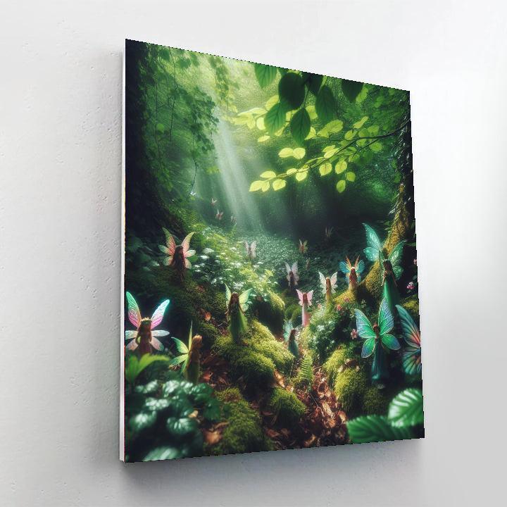 Fantasy Woodland Fairies DIY Paint By Numbers