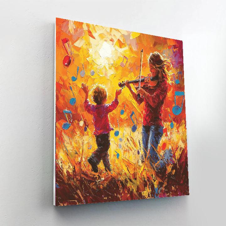 Together In Rhythm Numbered Painting Kits