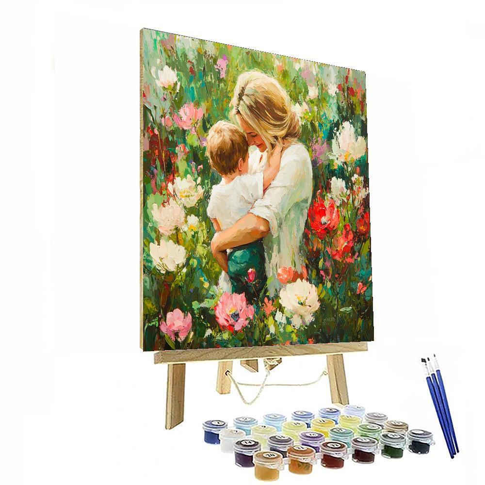 Garden Of Heartfelt Hugs Paint By Number