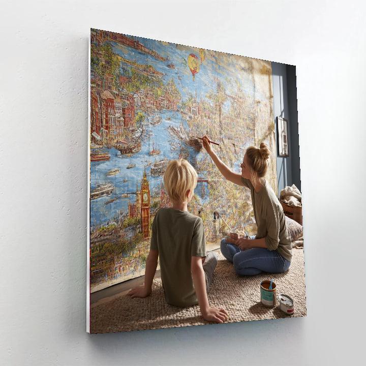 Exploring The World Together Paint By Numbers Kits