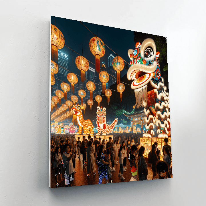 Lantern Festival - Hong Kong Paint By Number