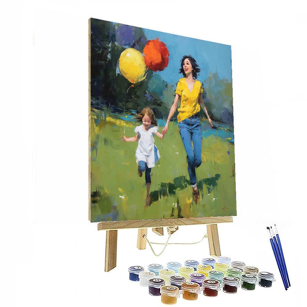 Merry Moments Of Motherhood Painting Number Kit