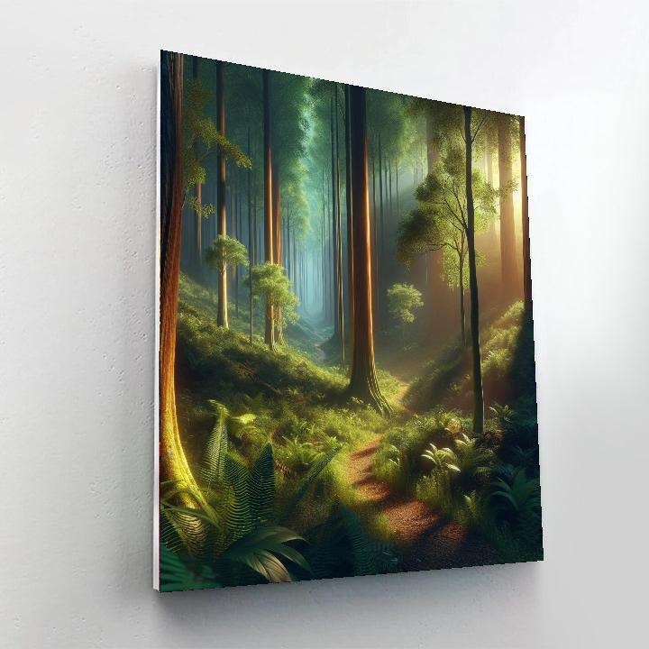 Forest Trail Adventure Paint By Numbers