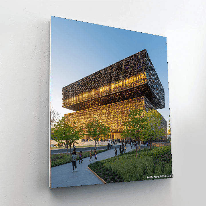 National Museum Of African American History And Culture - Washington D.c. Numbered Painting Kits