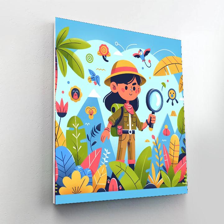 Mystery In The Jungle Numbered Painting Kits