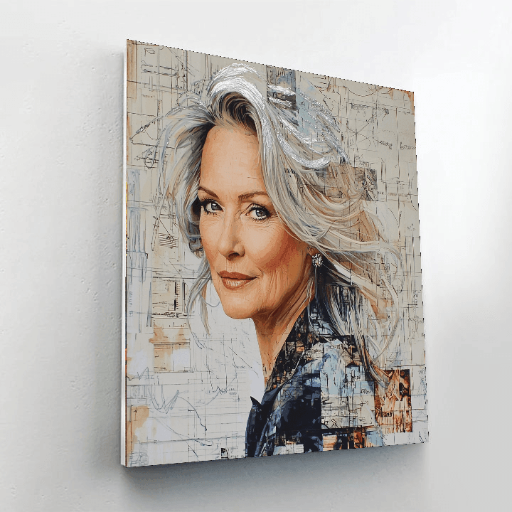 Meryl Streep: The Artful Alchemist Of Emotions Numbered Painting Kits