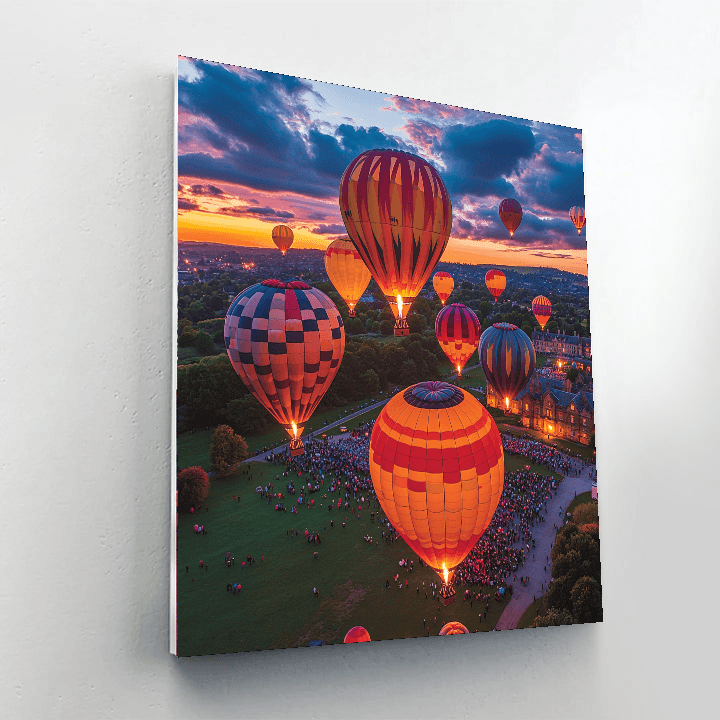 Bristol Balloon Fiesta - Bristol Painting Number Kit